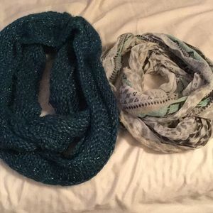 Infinity scarf set